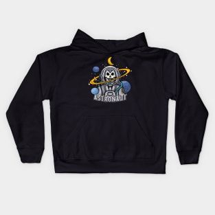 Astronaut skull Kids Hoodie